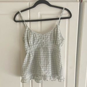 Brandy Melville Gingham Tank